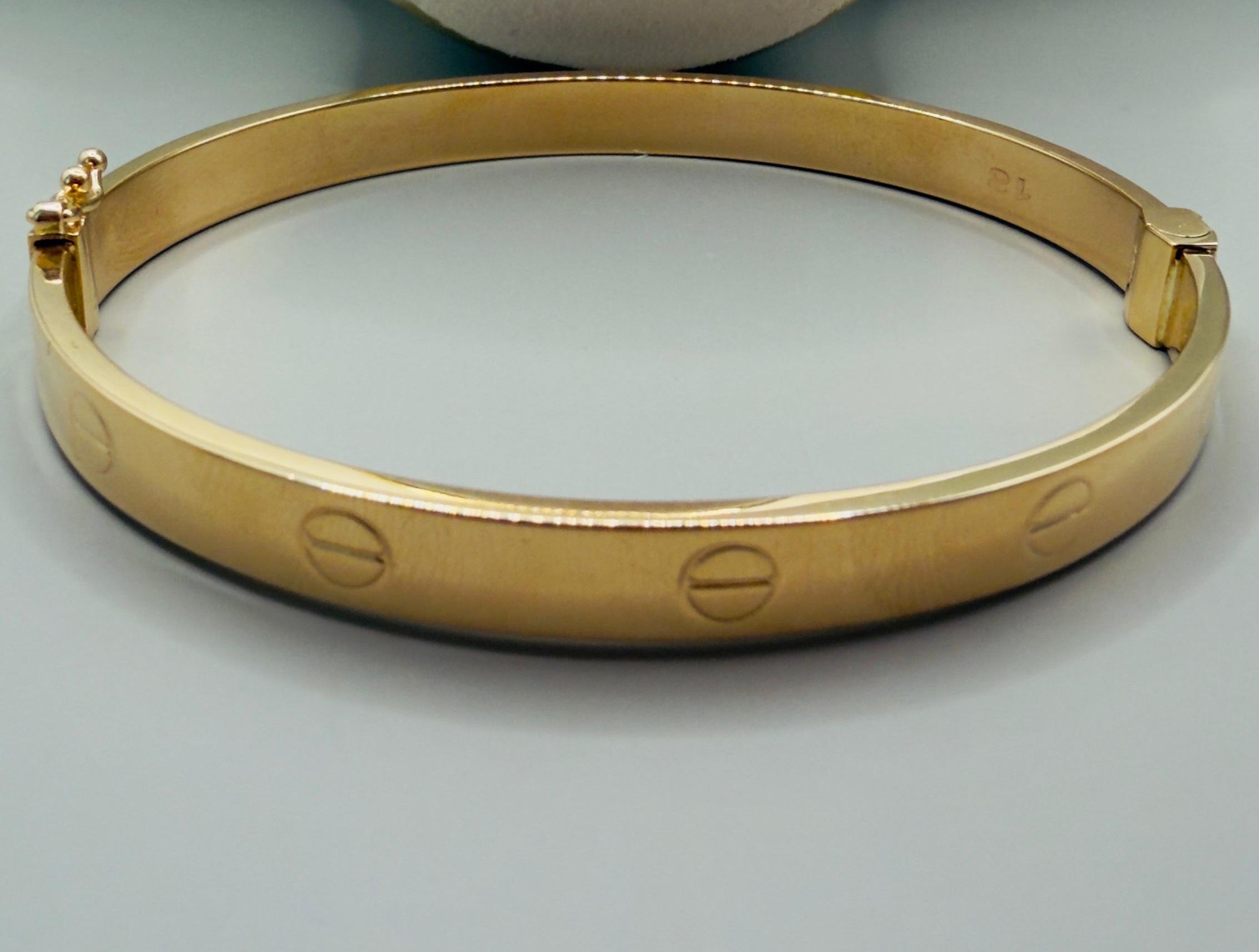 Double-C Bracelet 18k