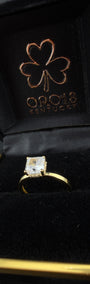 Solitary Diamond Ring 18k, 6,7,8.