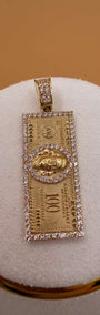Benjamin of Gold Pendant 18k