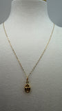 Mini Lock Chain 18k 45cm