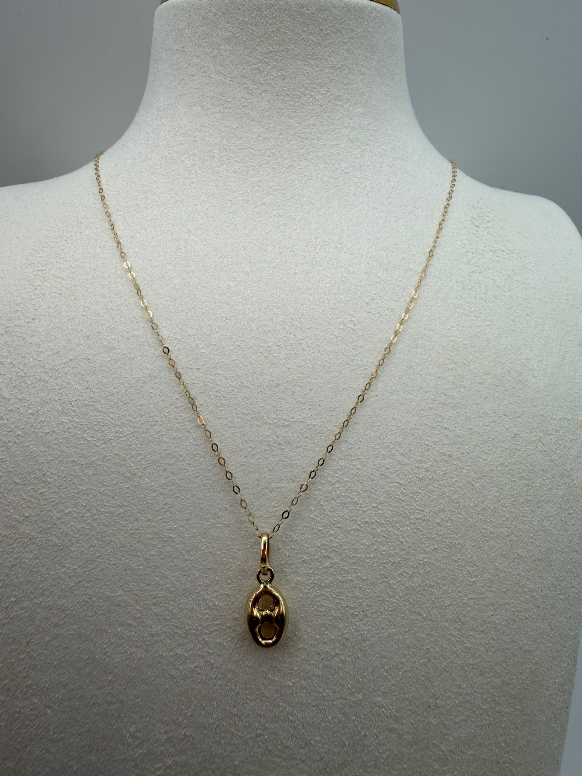 Mini Lock Chain 18k 45cm