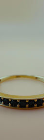 Midnight Glow Ring 18k #6