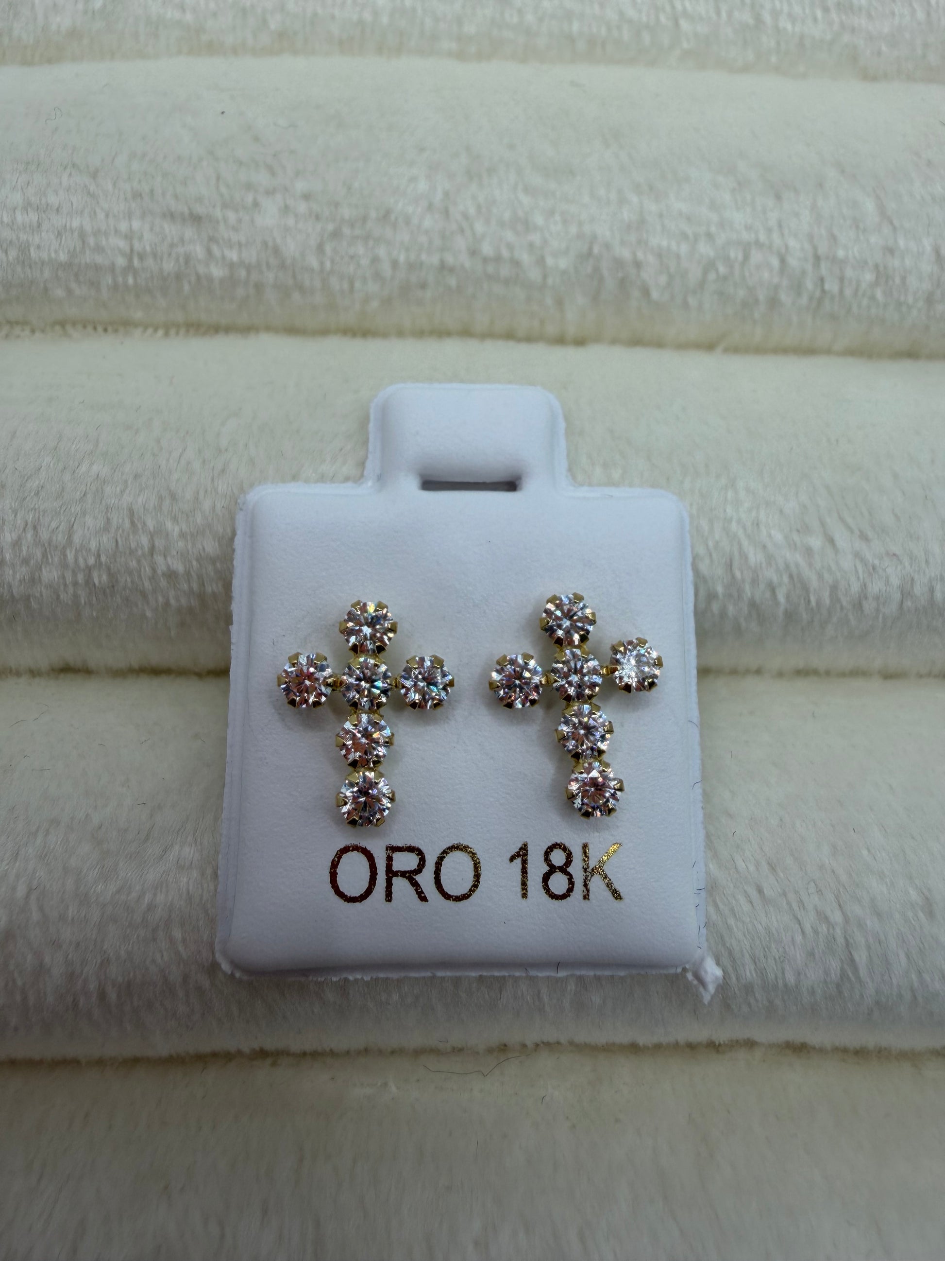 Cross in Zirconia 18k