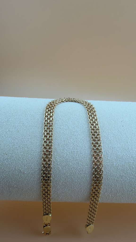 Bismarck Bracelet 18k, 21cm.