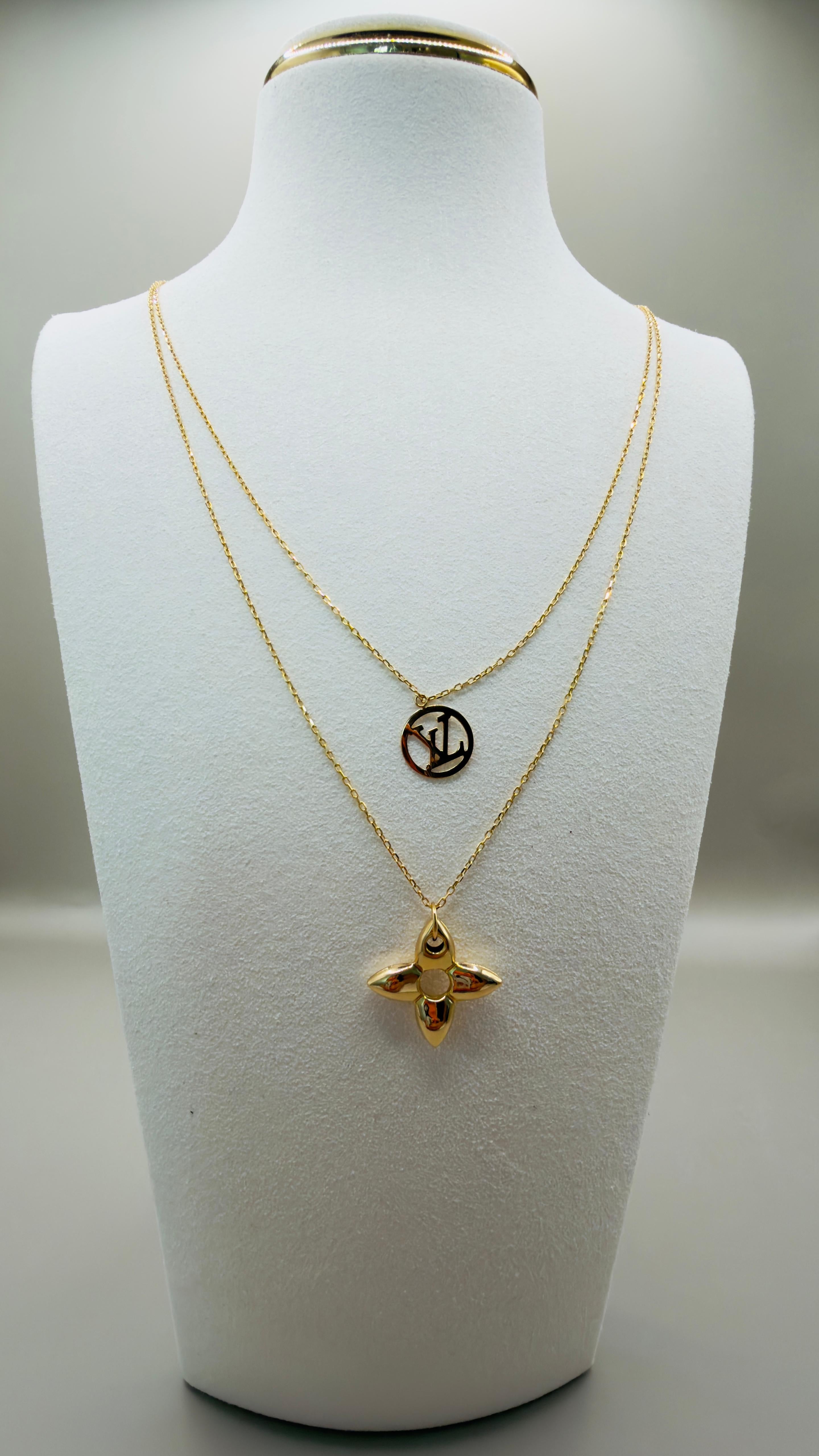 Double- LV Chain 18k