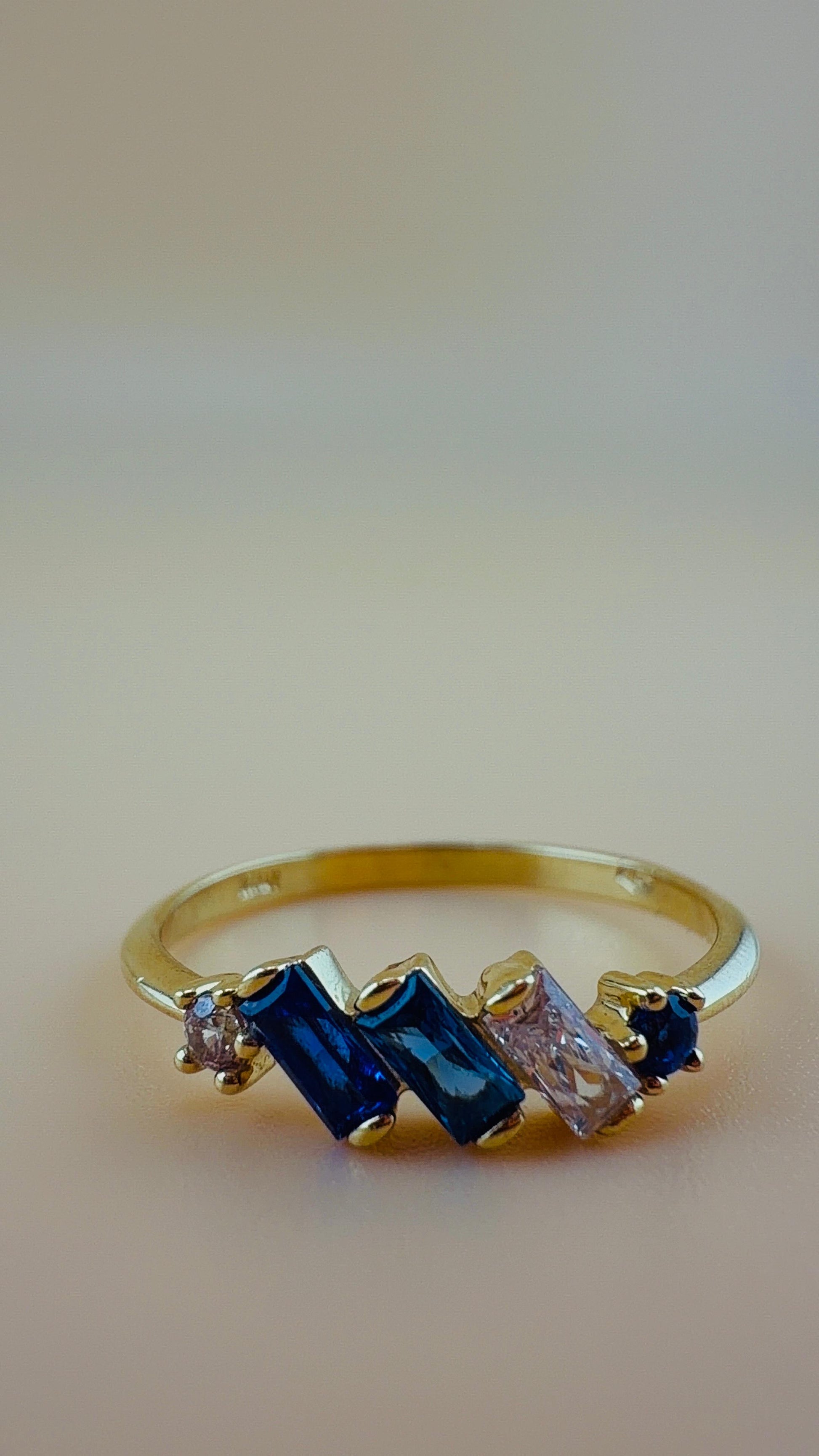 Real Ocean Ring 18k #6,5