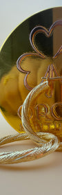 Italian Braid Hoop18k.