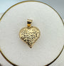 Gold Heart Charm 18k