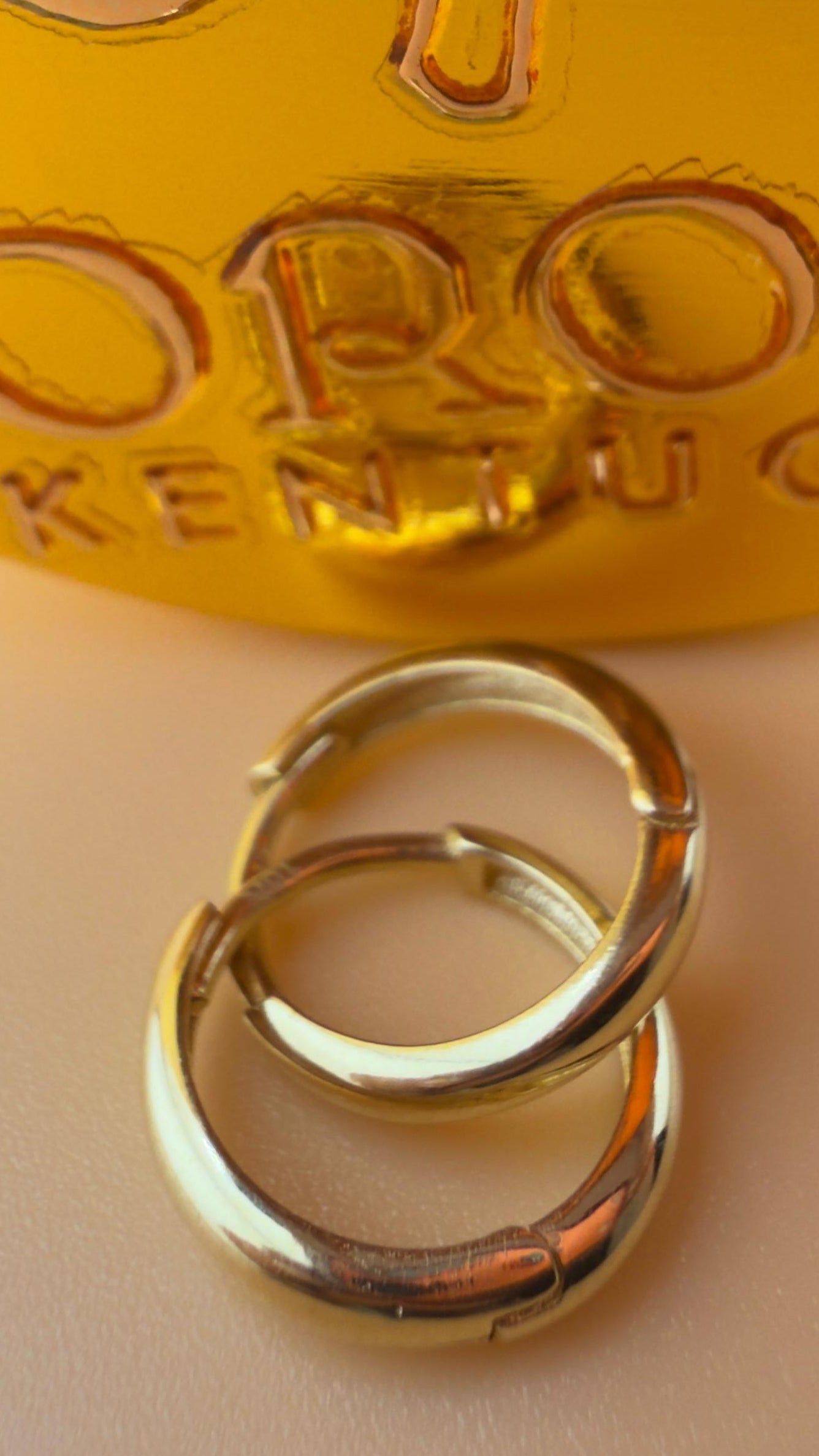 Candongas Hoop 18k.