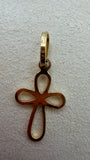 Subtle Faith Pendant 18k