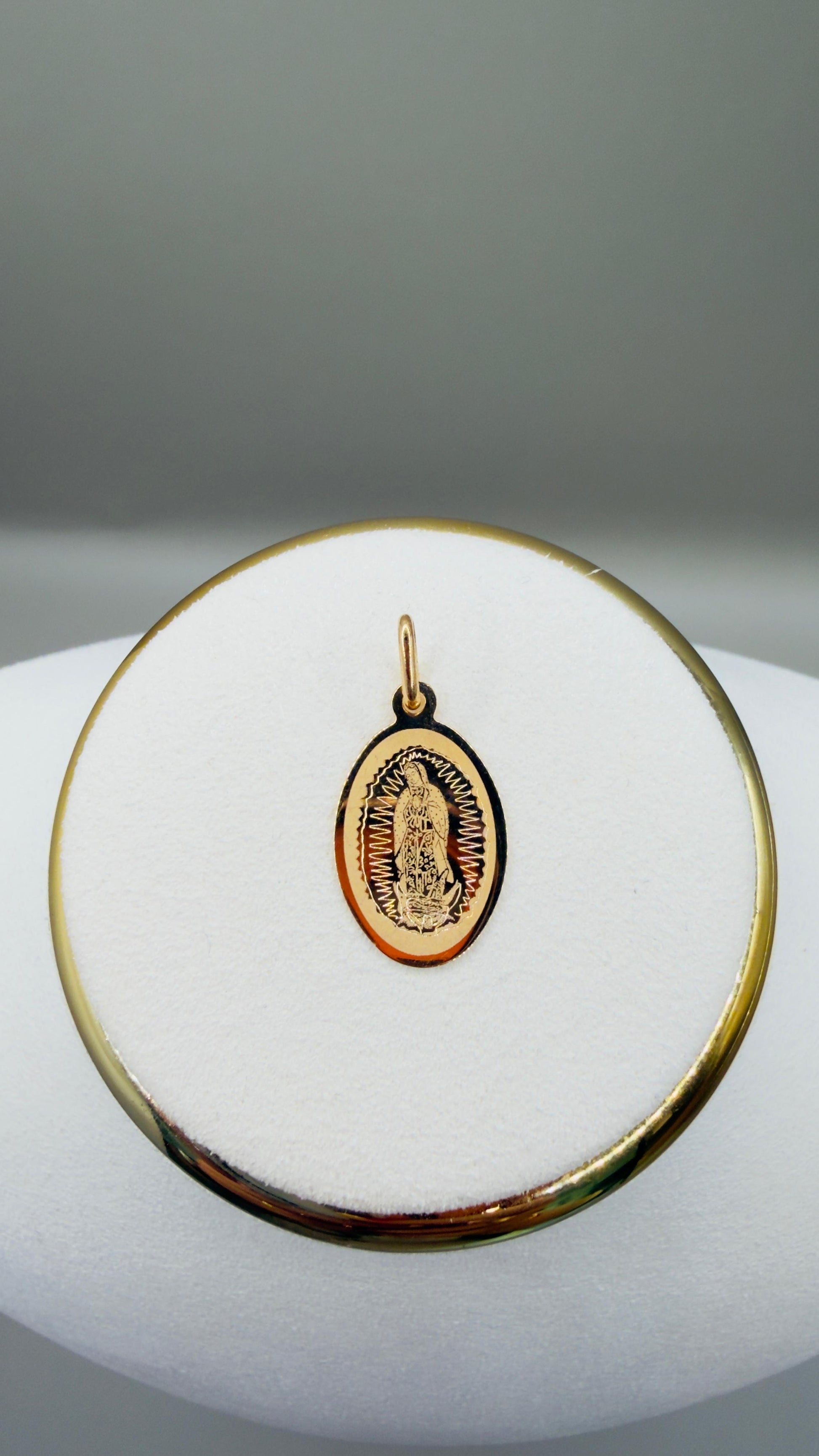 Virgin of Guadalupe 18k