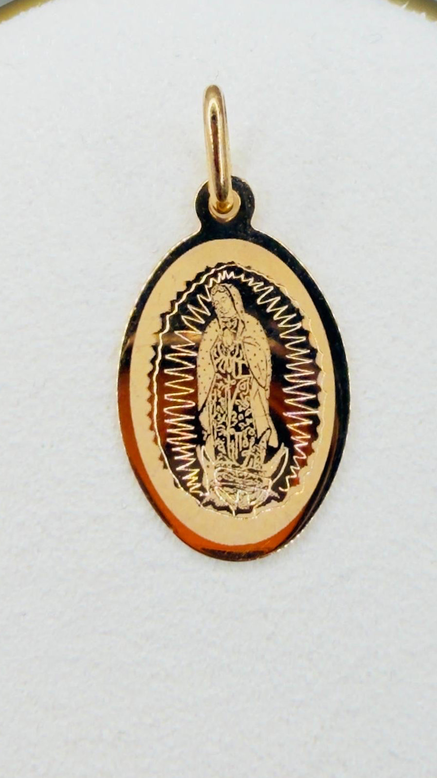 Virgin of Guadalupe 18k
