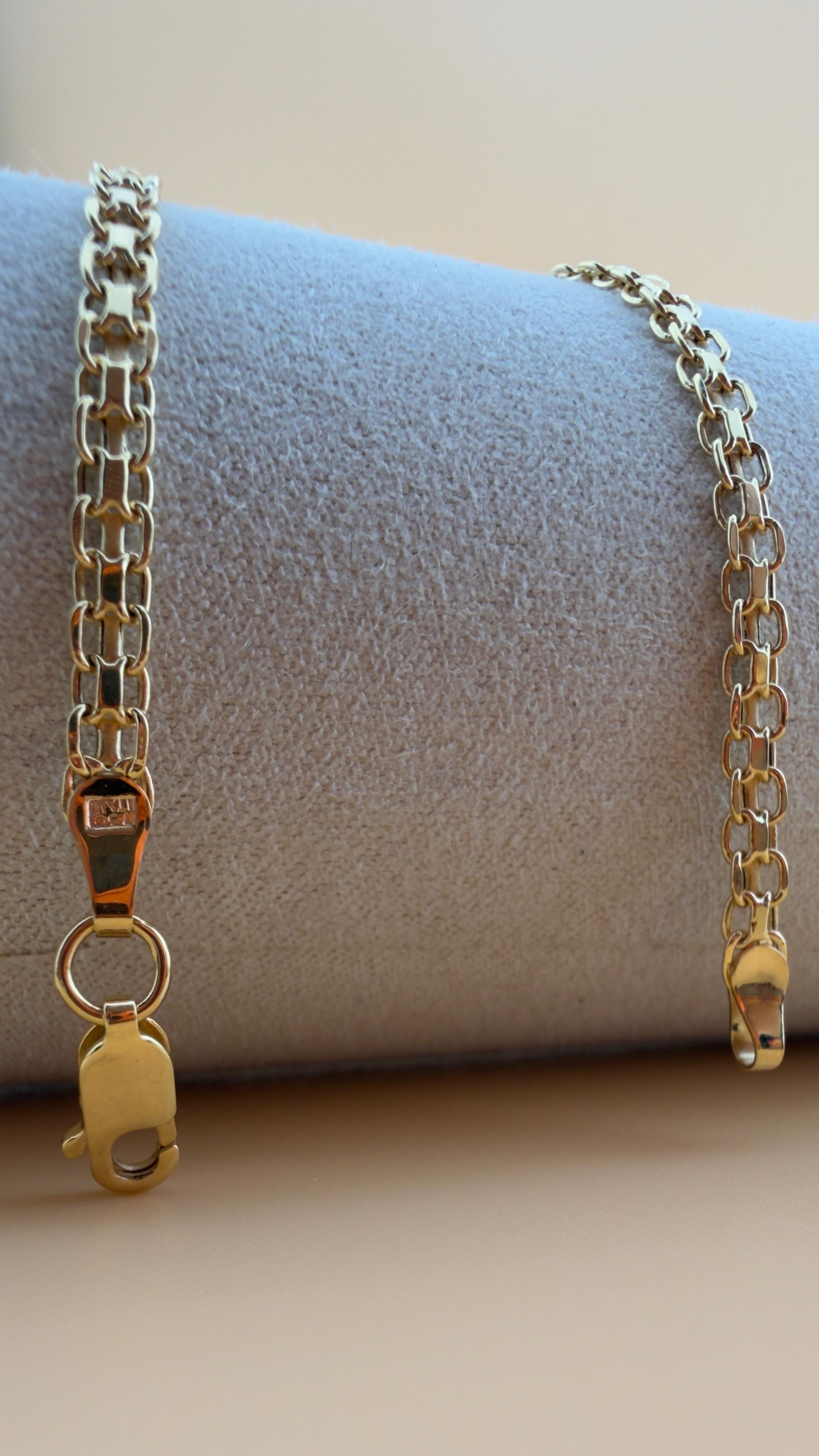 Bismarck Bracelet 18k, 18cm.