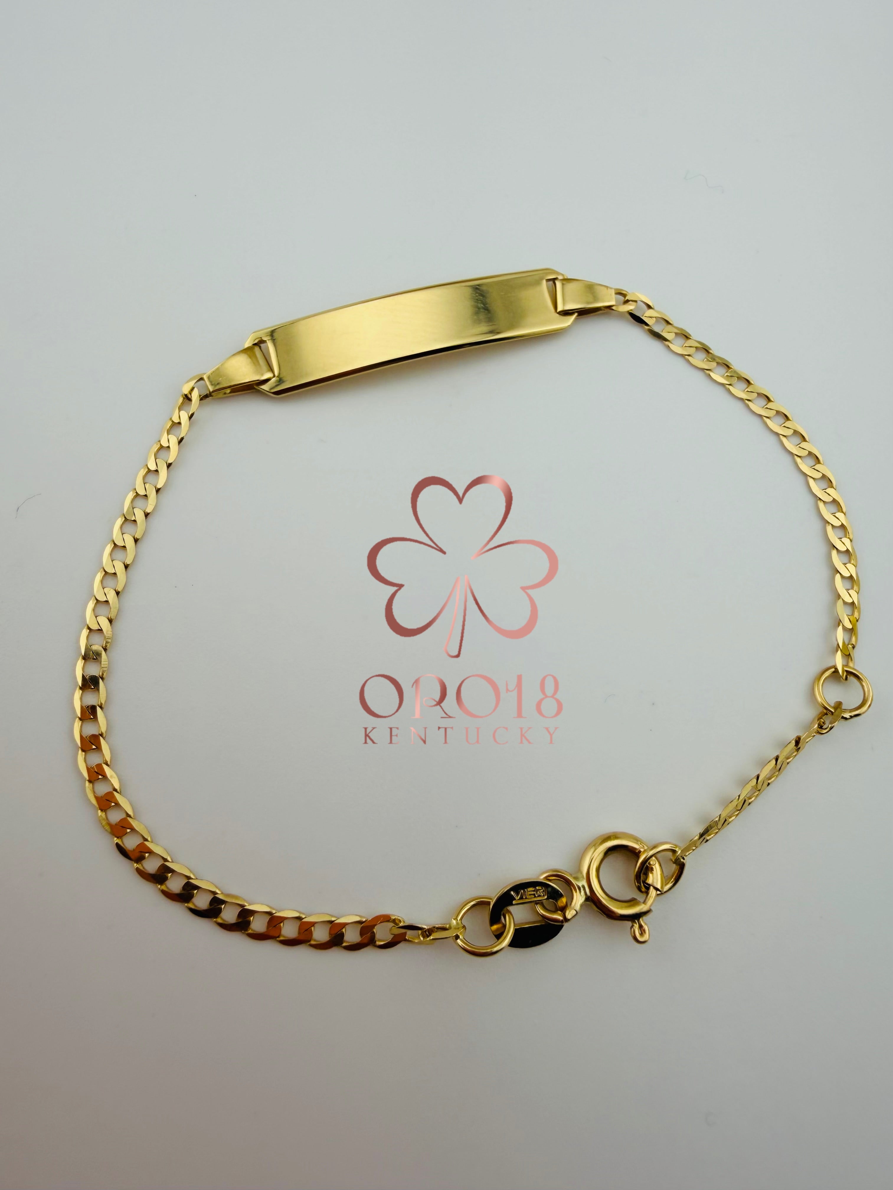 Cubalink Bracelet kid’s 18k