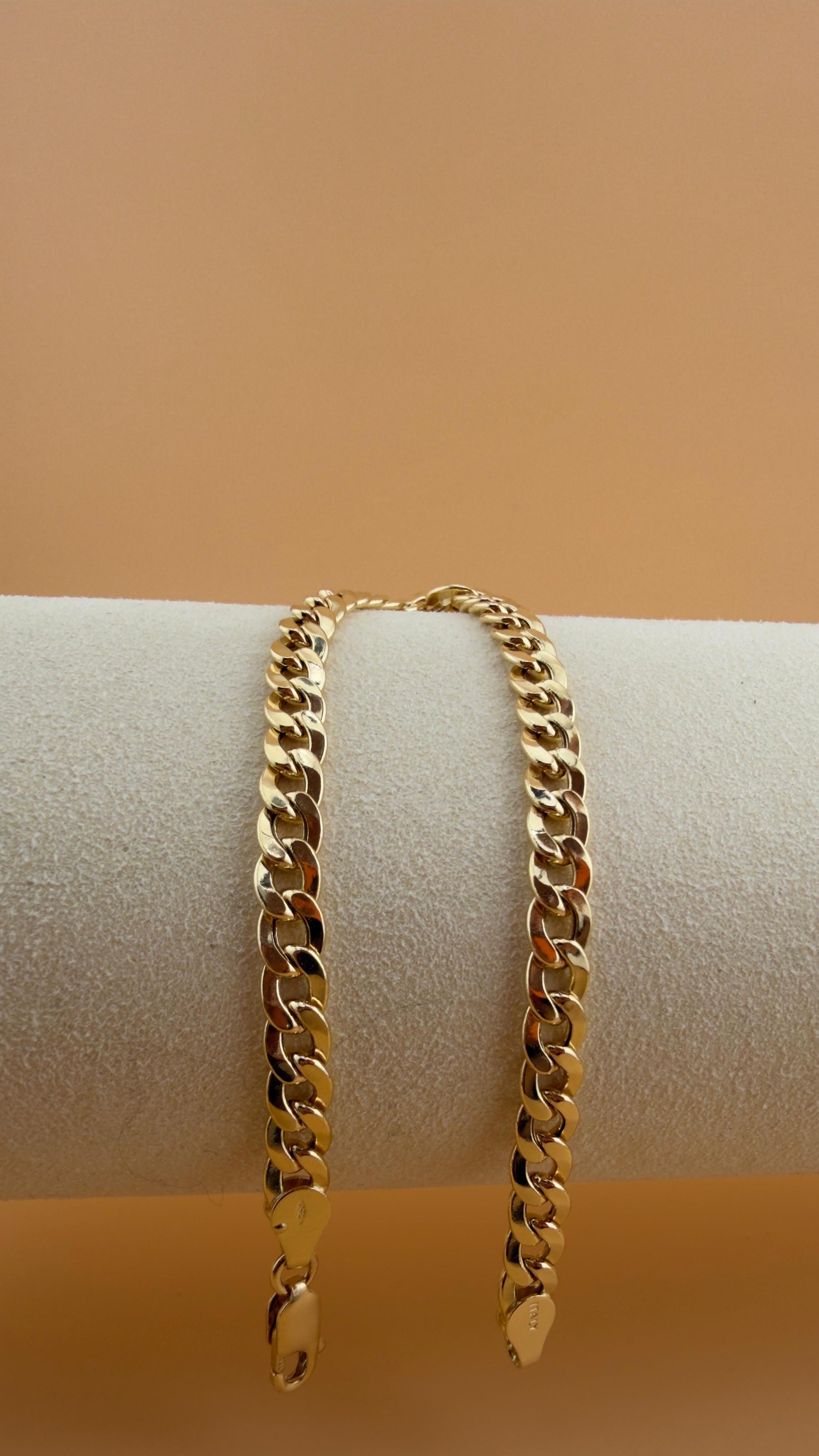 Cubalink Bracelet 18k, 21cm.