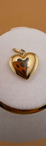 Golden Heart Pendant 18k.