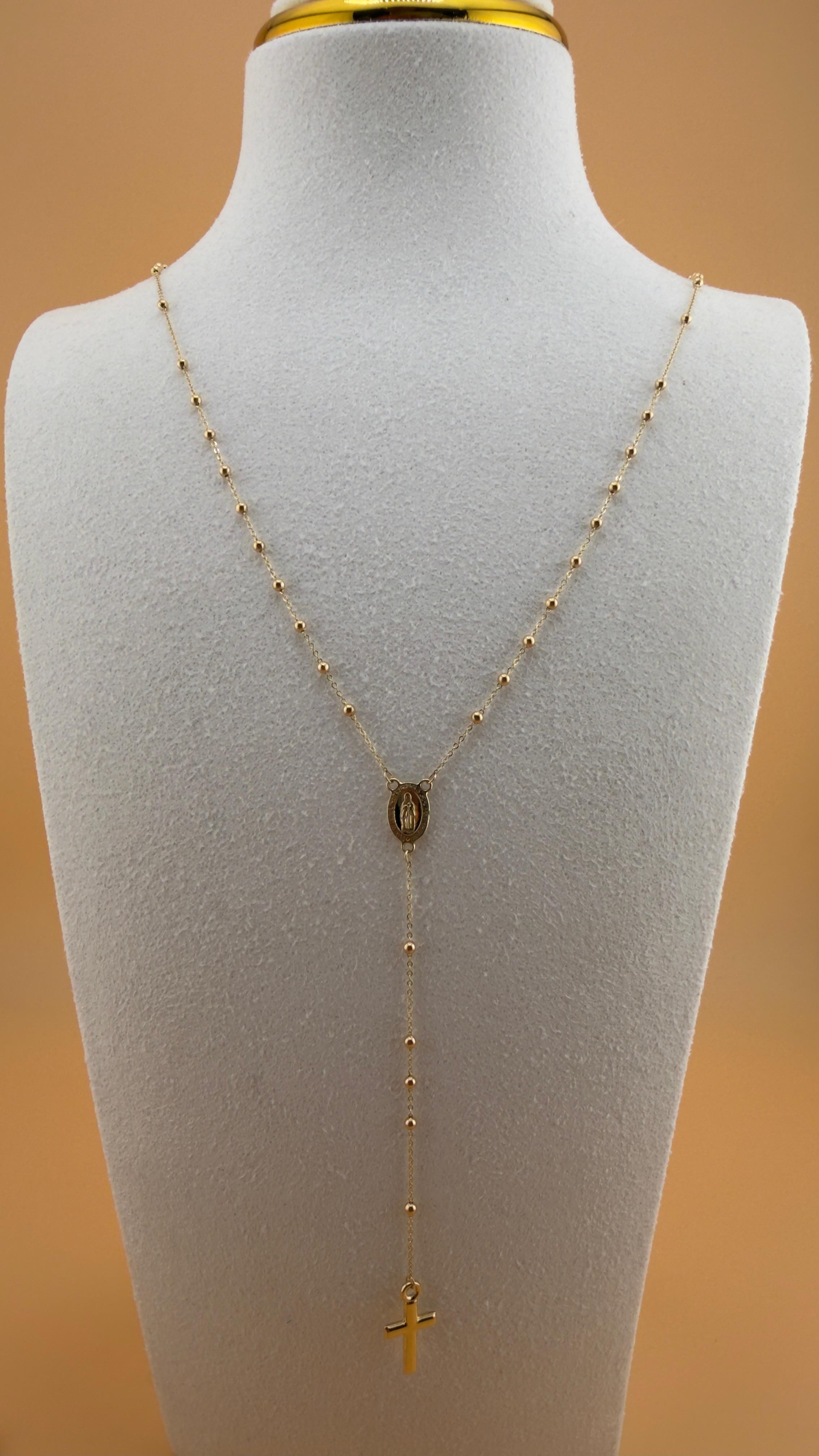 Rosary Chain 18k, 45cm.