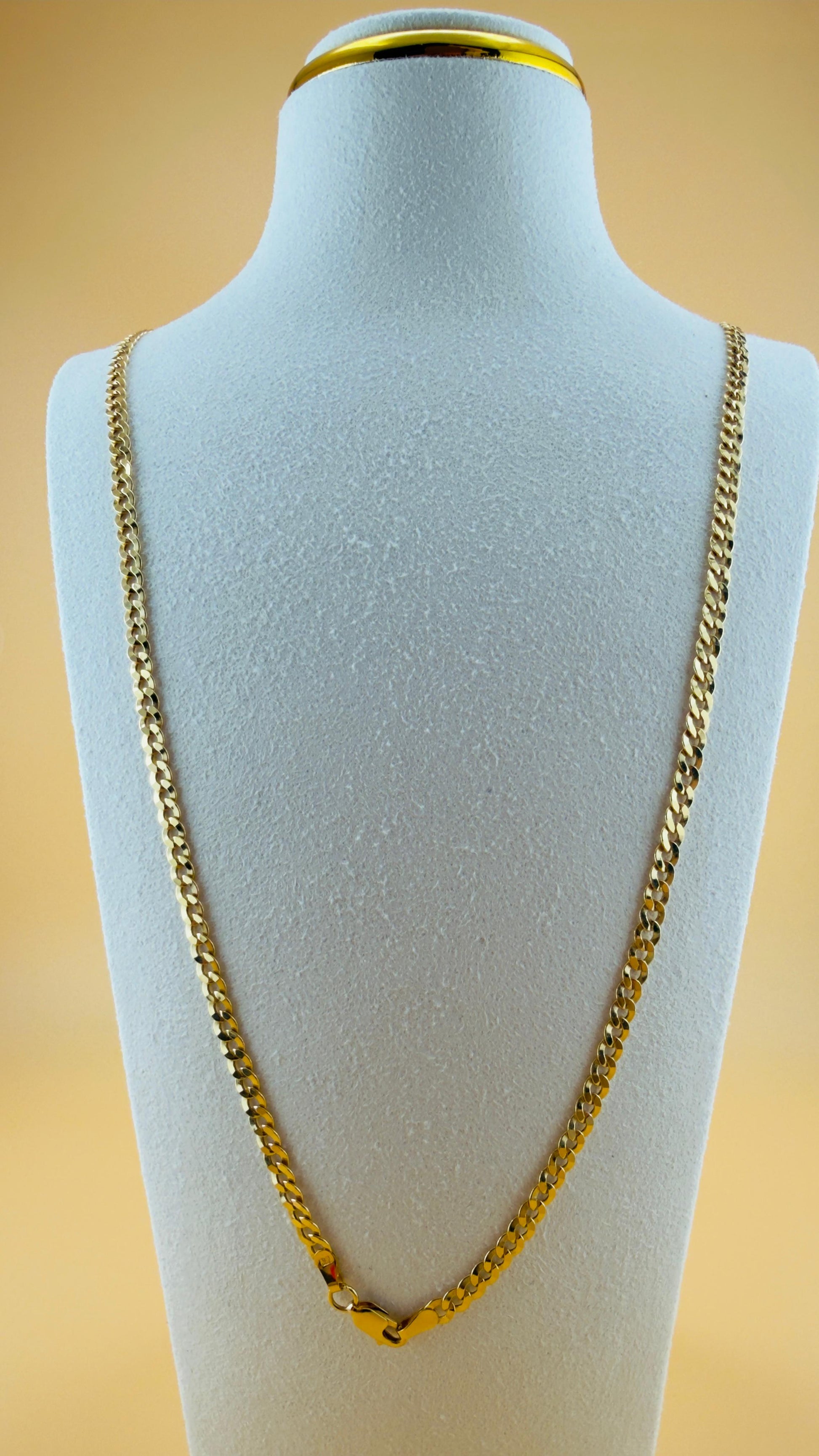 Cubalink Flat Chain 18k 60cm