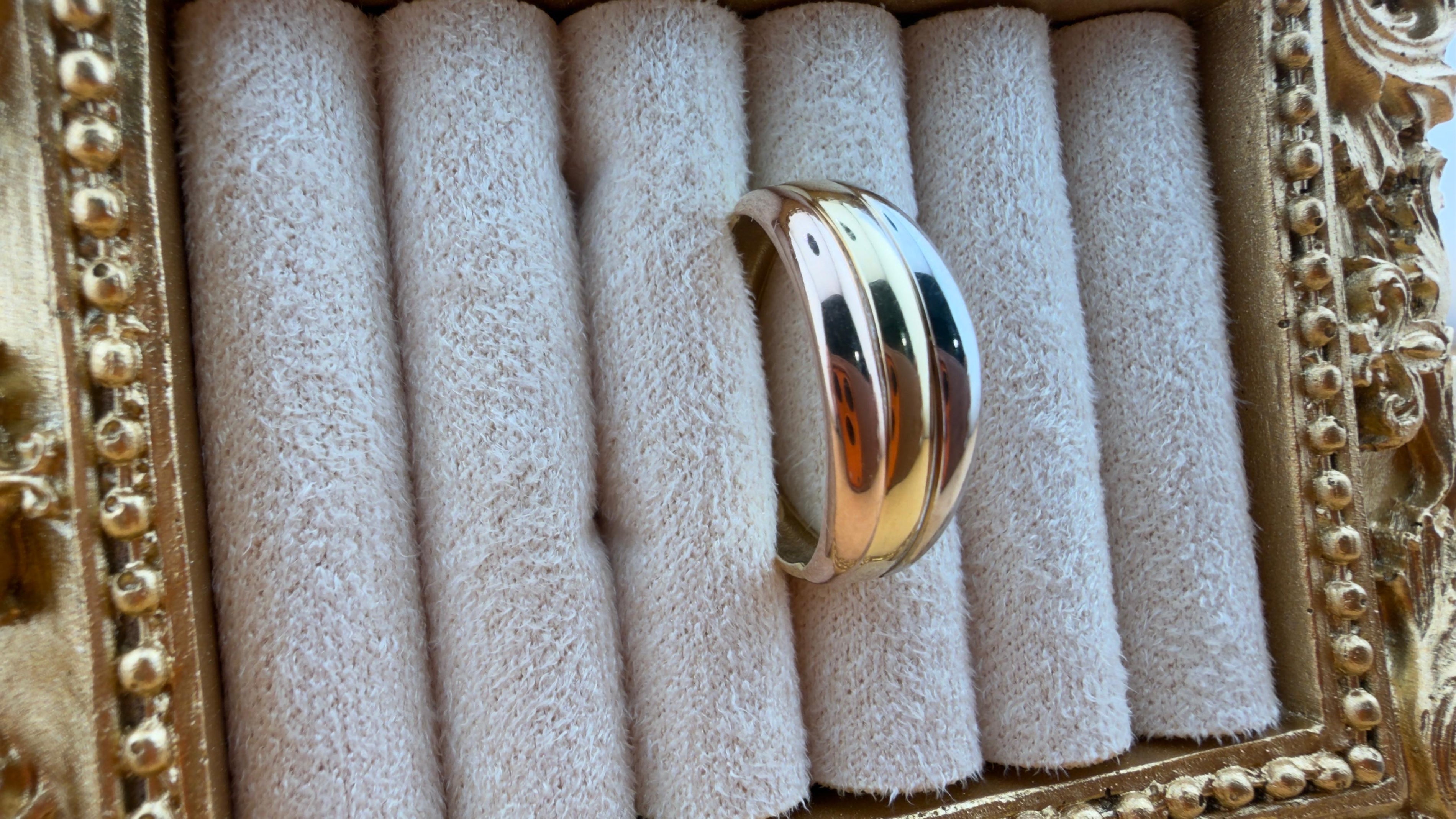 Tricolor Ring 18k, #6,7,8,9.