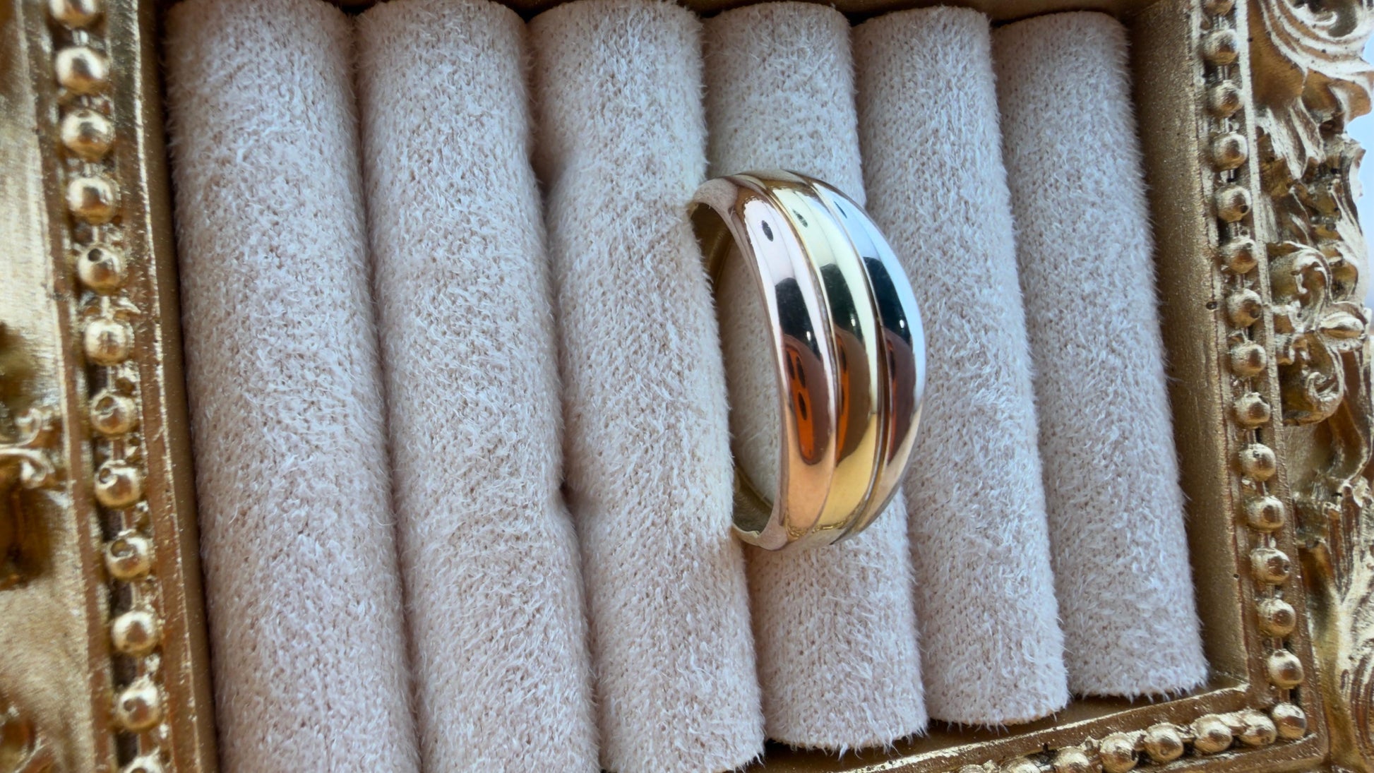 Tricolor Ring 18k, #6,7,8,9.
