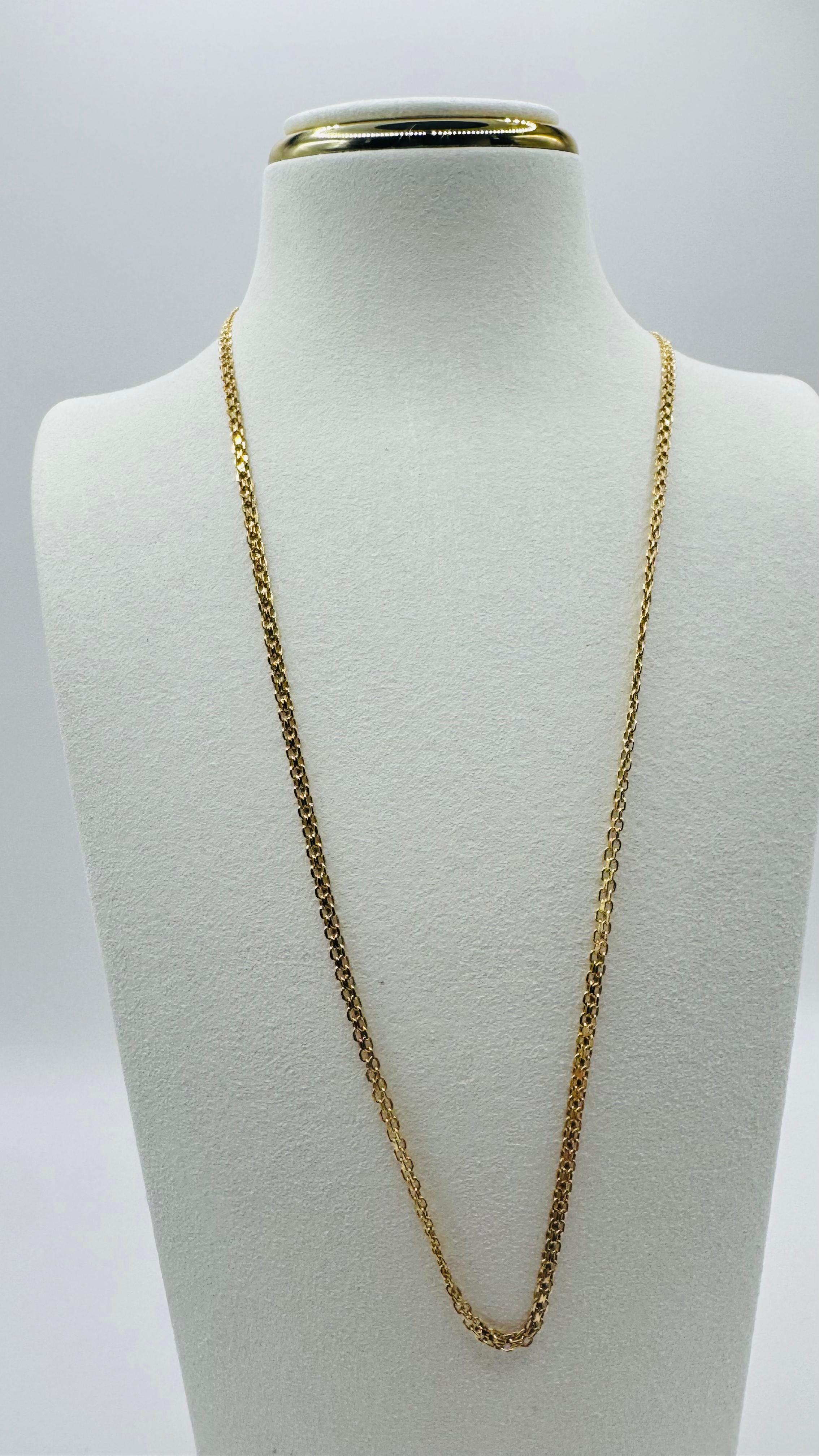 Chinese Fabric Chain 18k
