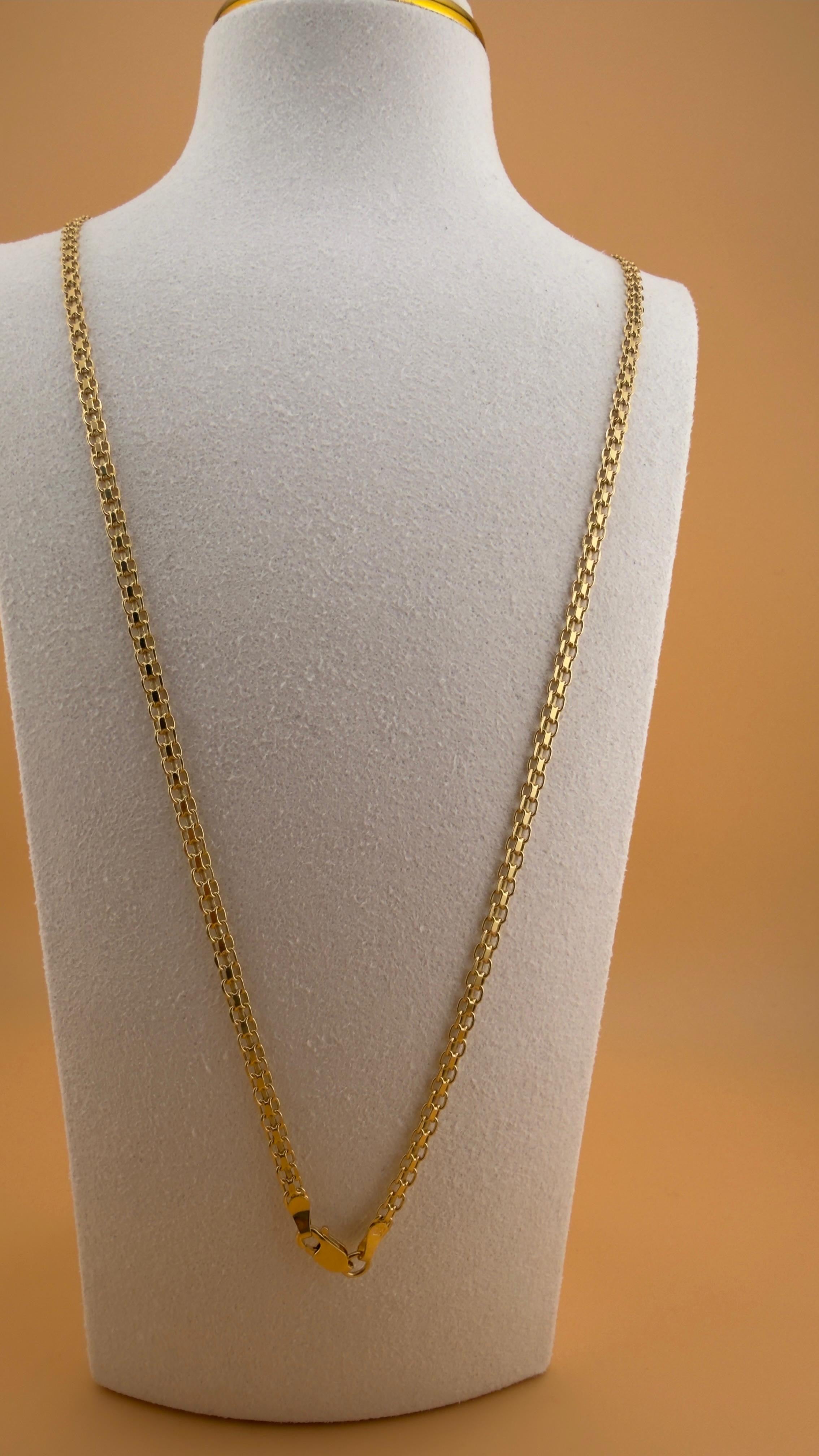 Bismarck Chain 18k, 60cm.