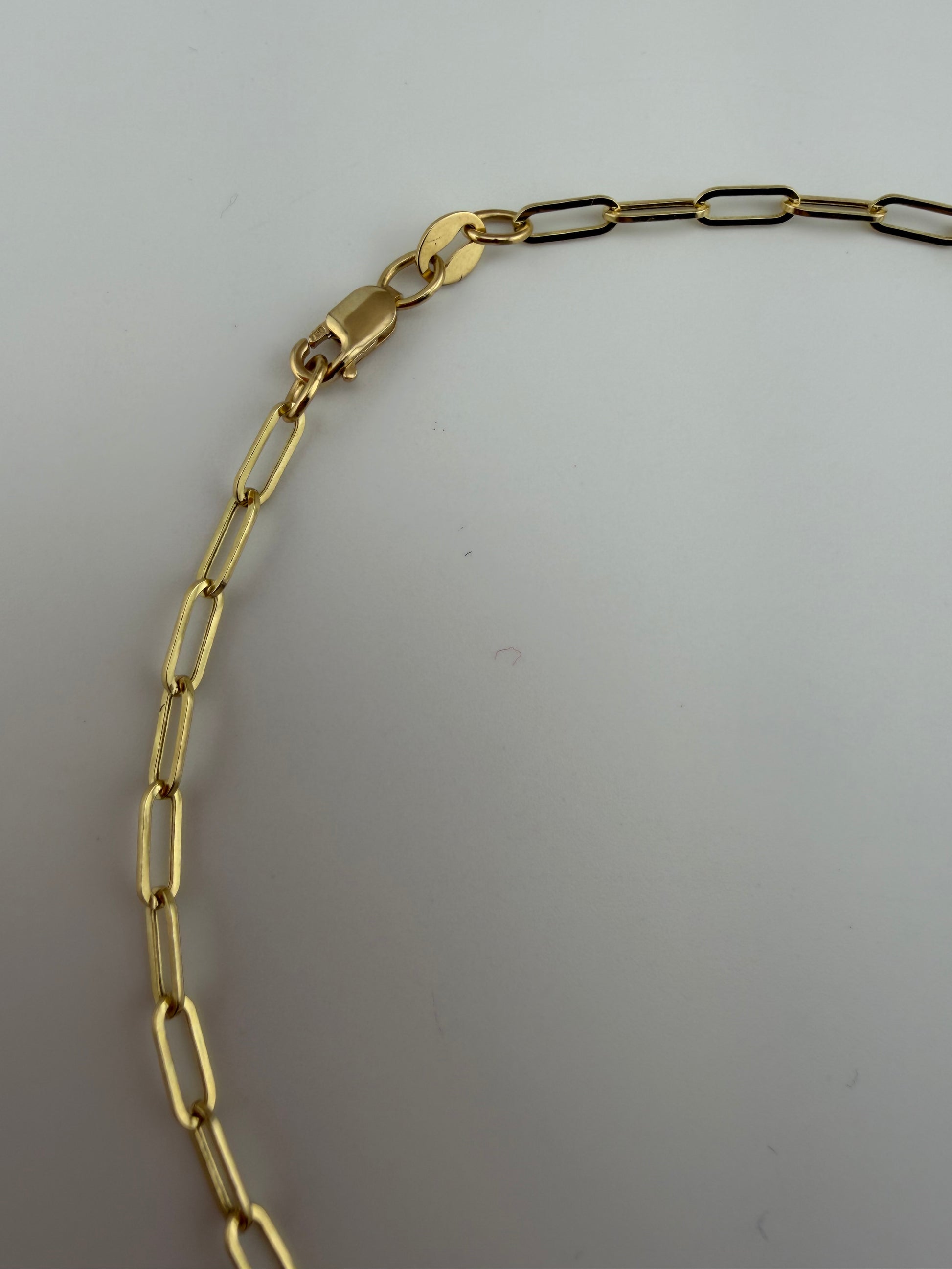 Pepper Clips Anklet 18k