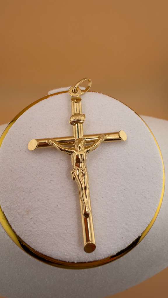 Jesus' Cross Pendant18k.