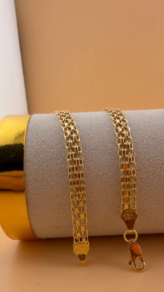 Bismarck Bracelet 18k, 21cm.