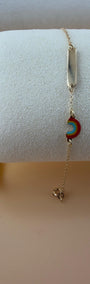 Rainbow Kids Bracelet 18k