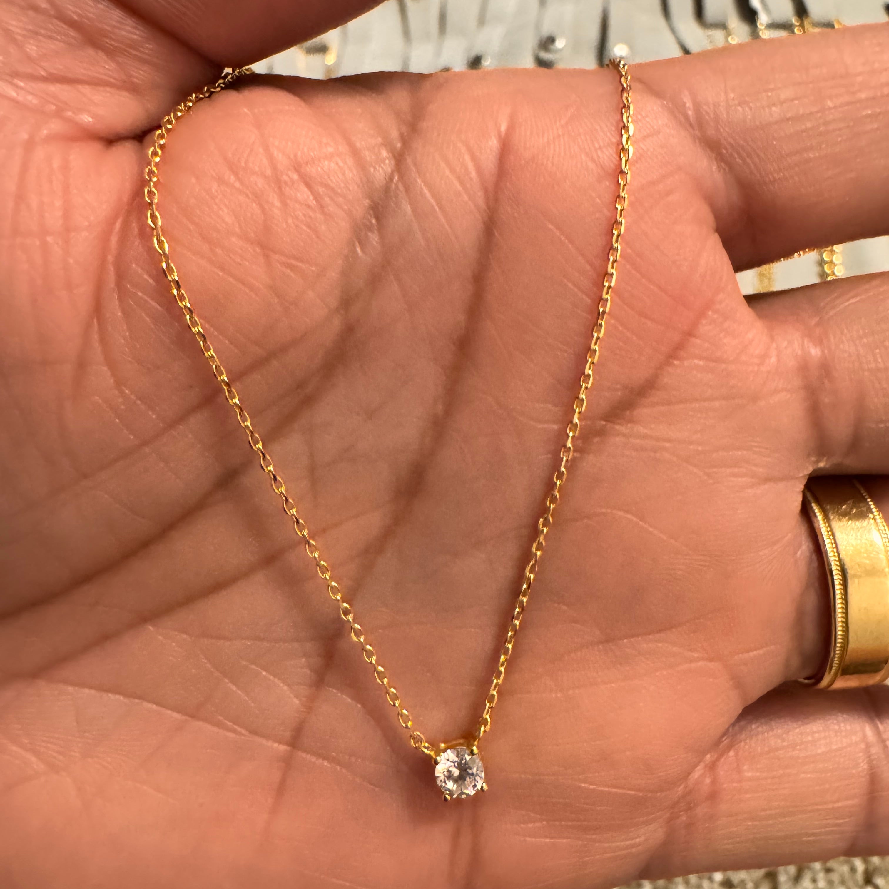 Point of Light Chain 18k