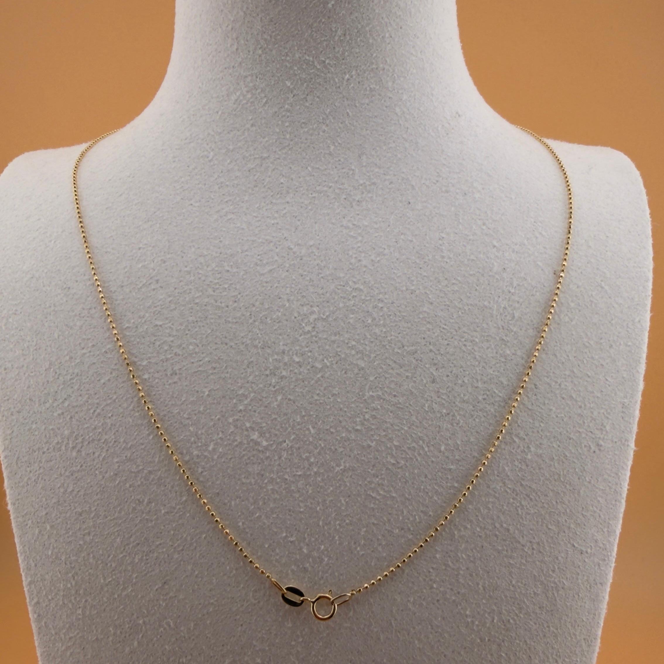 Ball Chain 18k, 40cm
