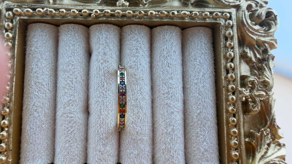 Churrumbela Tricolor Ring 18k, # 5,6,7