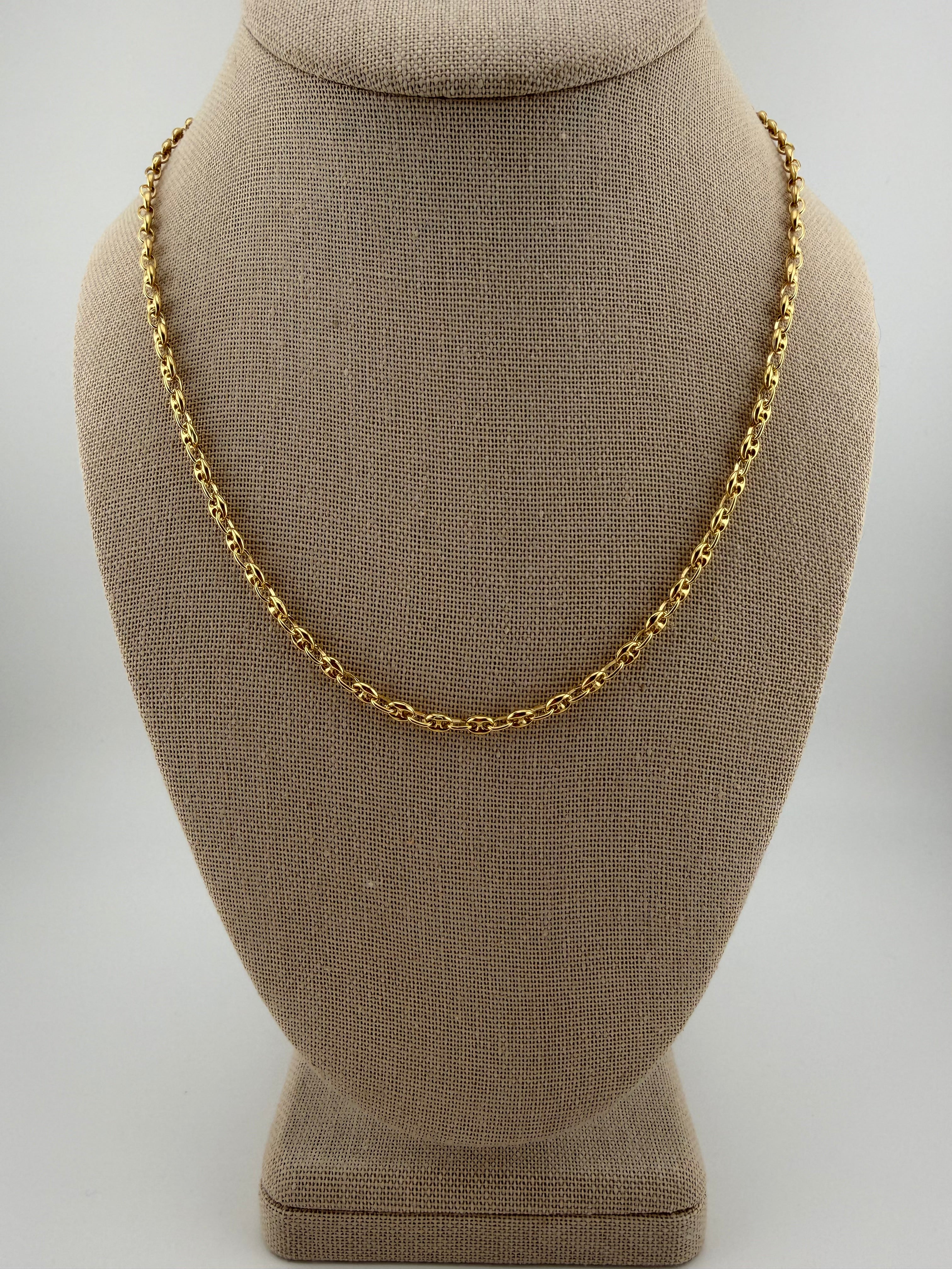 Double-G Chain 18k