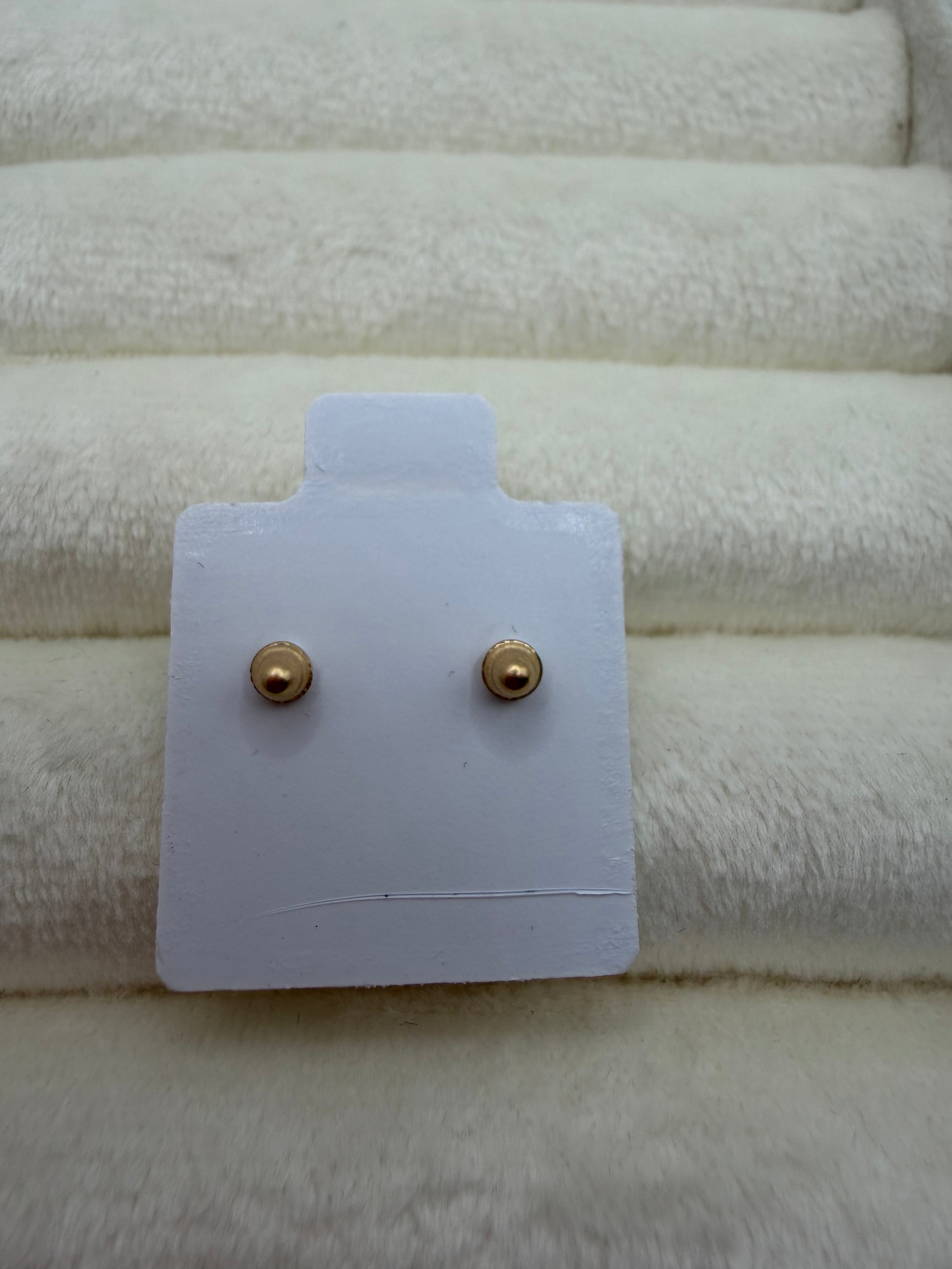 Cracked Earrings 18k