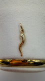 Golden Cornicello Pendant 18k