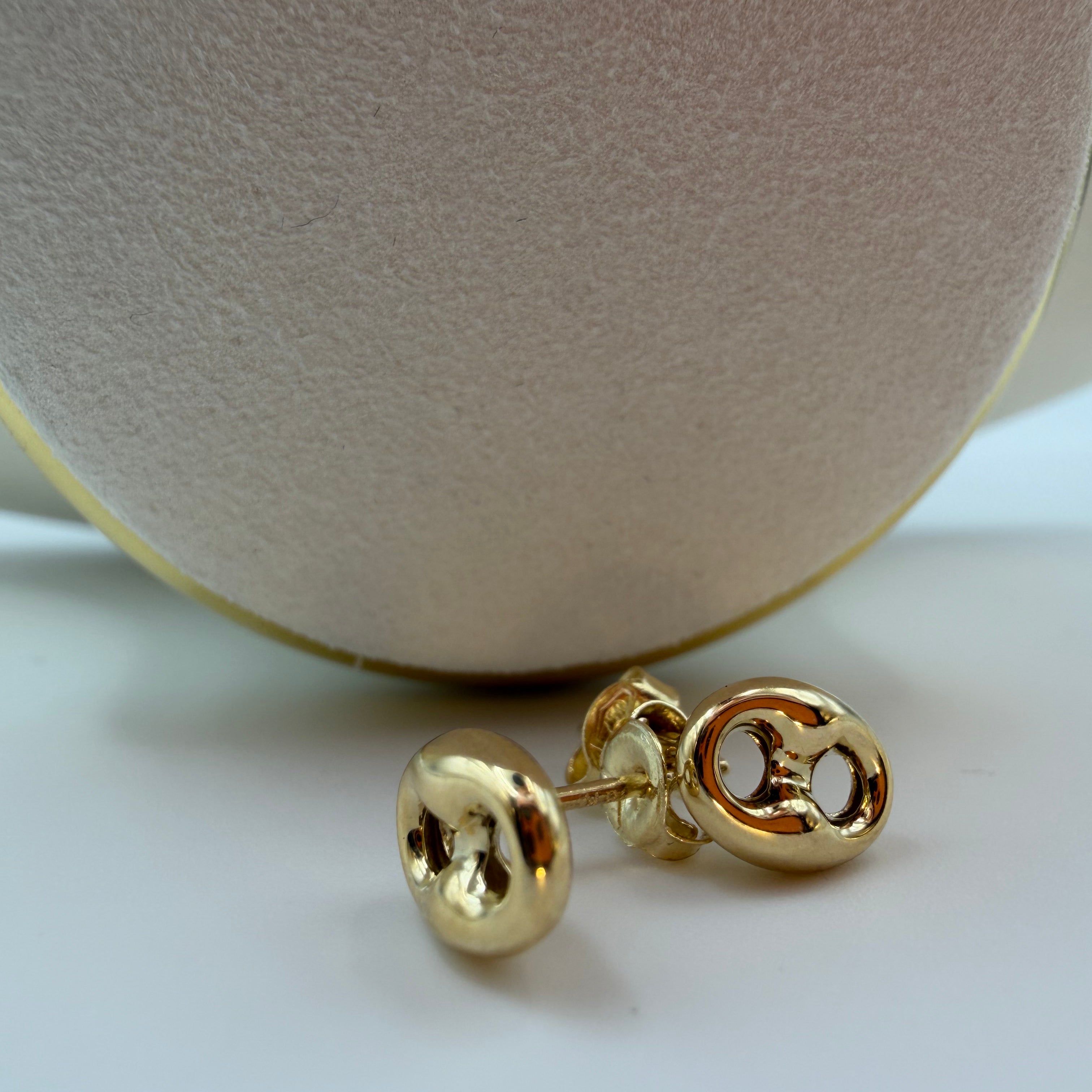 Double-G Earrings 18k