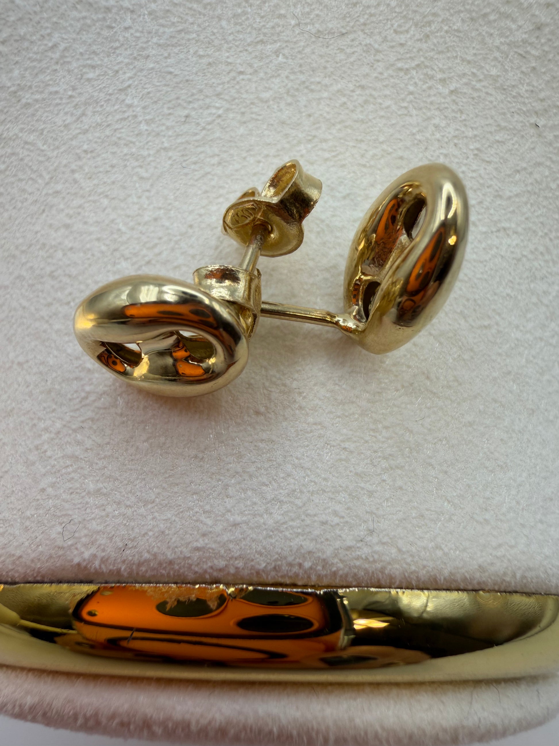 Double-G Earrings 18k