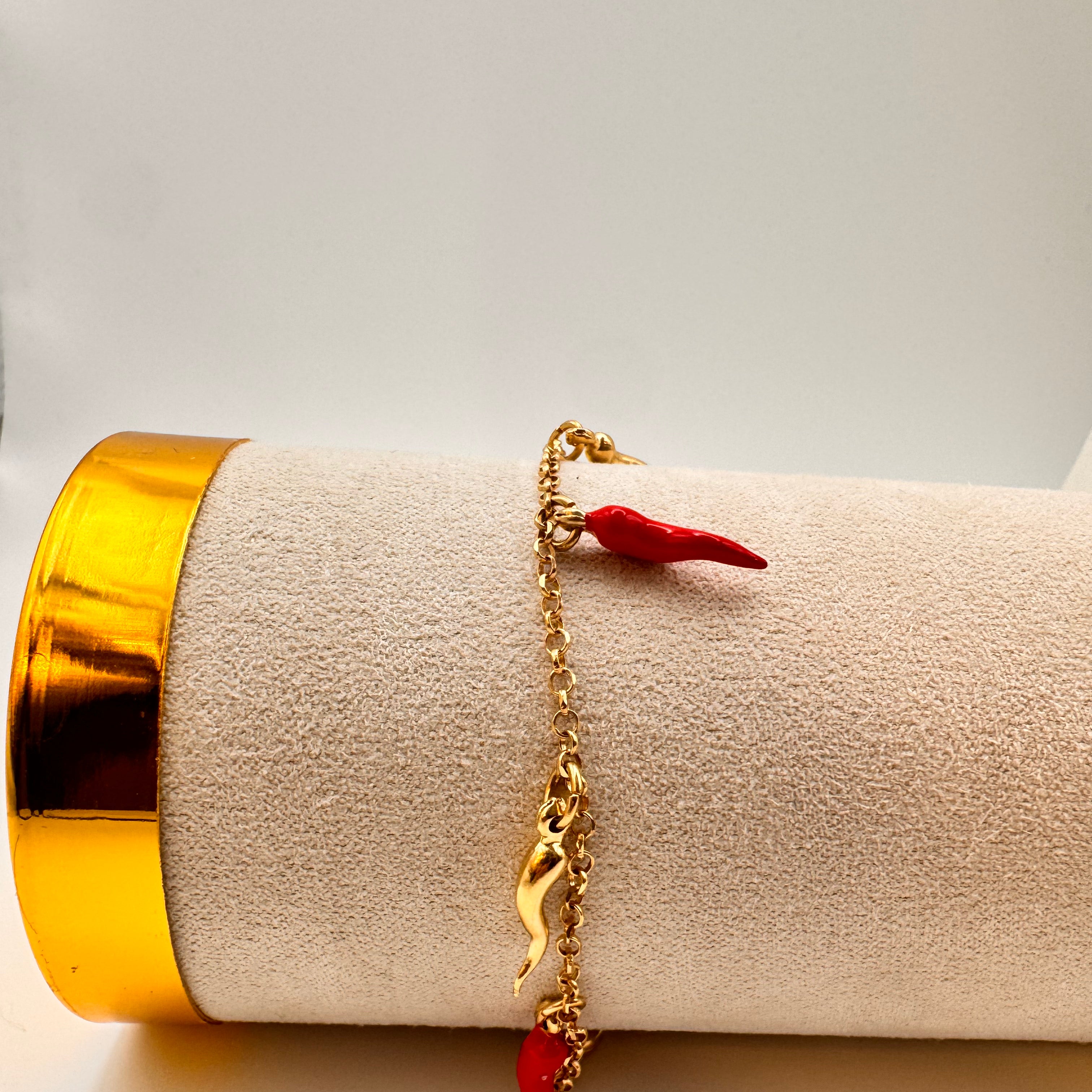 Lucky Horns Bracelet 18k