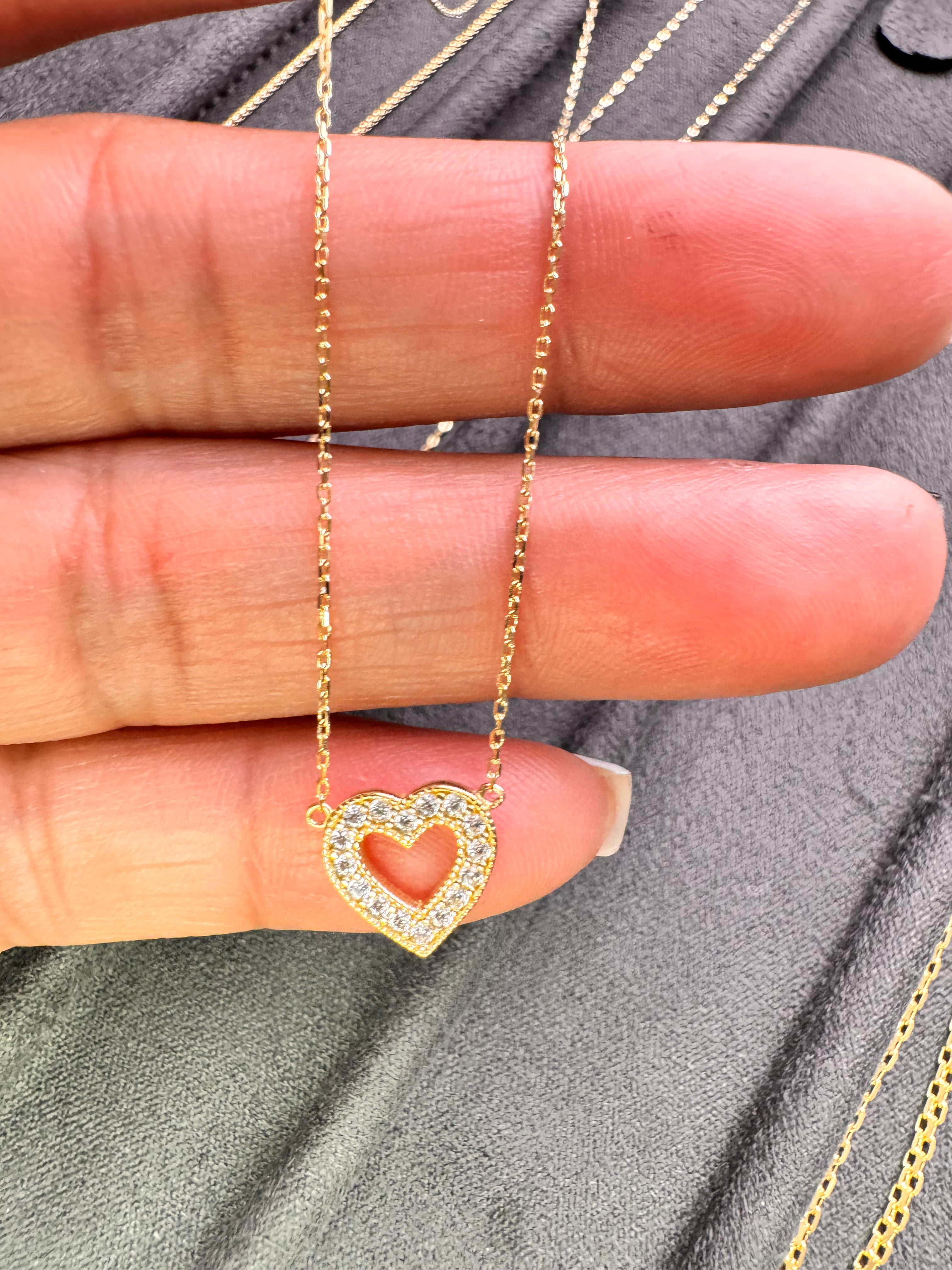 Heart Chain 18k